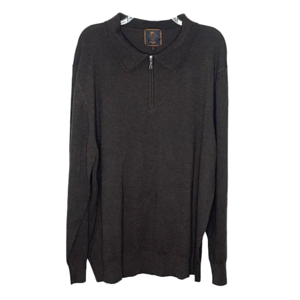 ❤️ 🆕 CIGAR Zip Sweatshirt Size 3XL